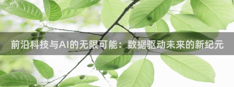 前沿科技与AI的无限可能：数据驱动未来的新纪元