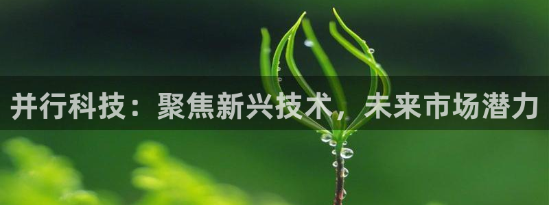 并行科技：聚焦新兴技术，未来市场潜力